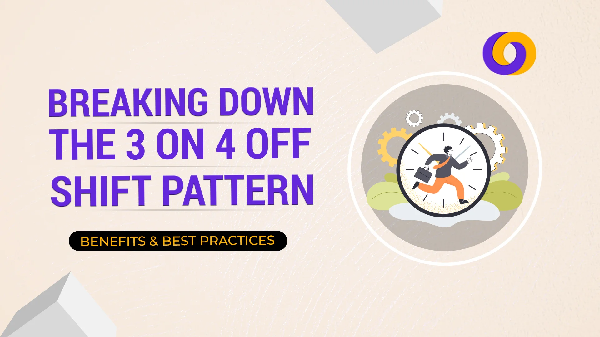 3 on 4 Off Shift Pattern