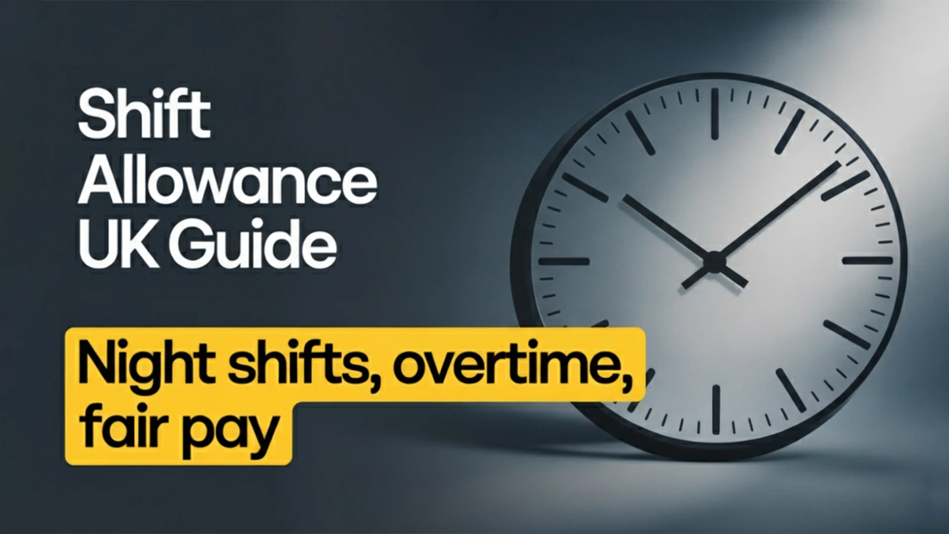 Shift Allowance UK Guide Shift Allowance UK Guide