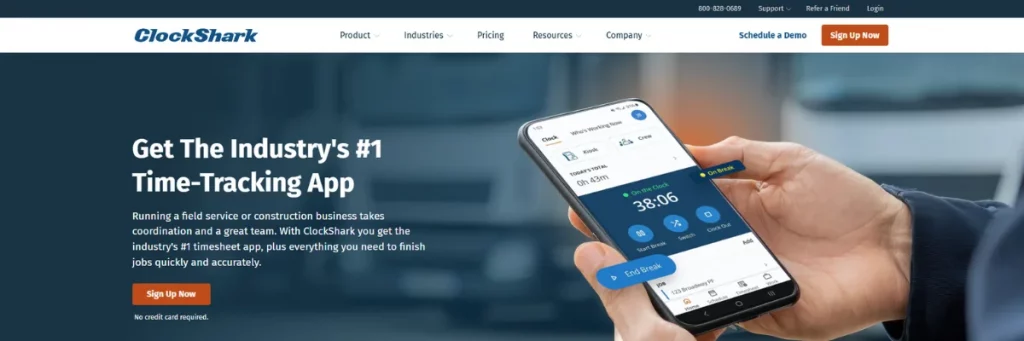 Best Clocking in Solution - ClockShark