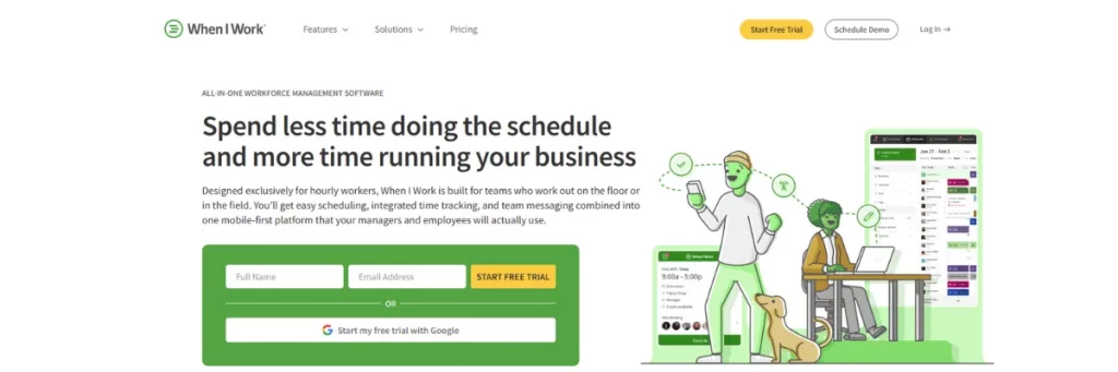 Best Clocking in Solution - When I Work